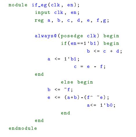 verilog parallel assignment